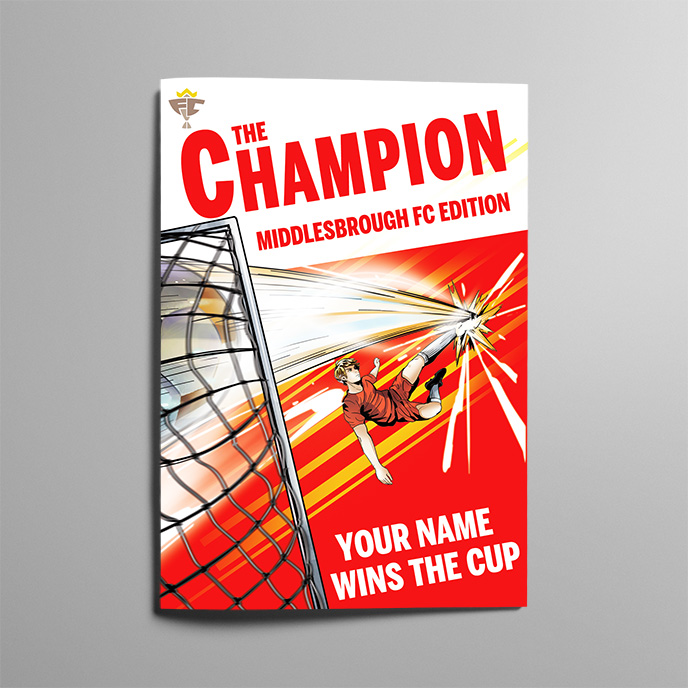 Personalised Middlesbrough FC Book