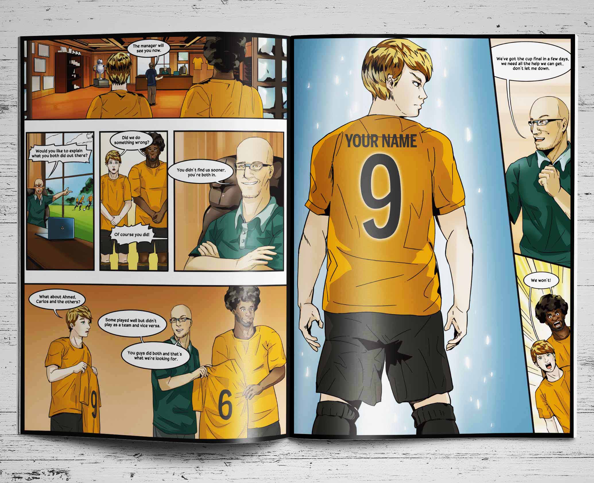 Personalised Wolverhampton Wanderers Book - Image 2