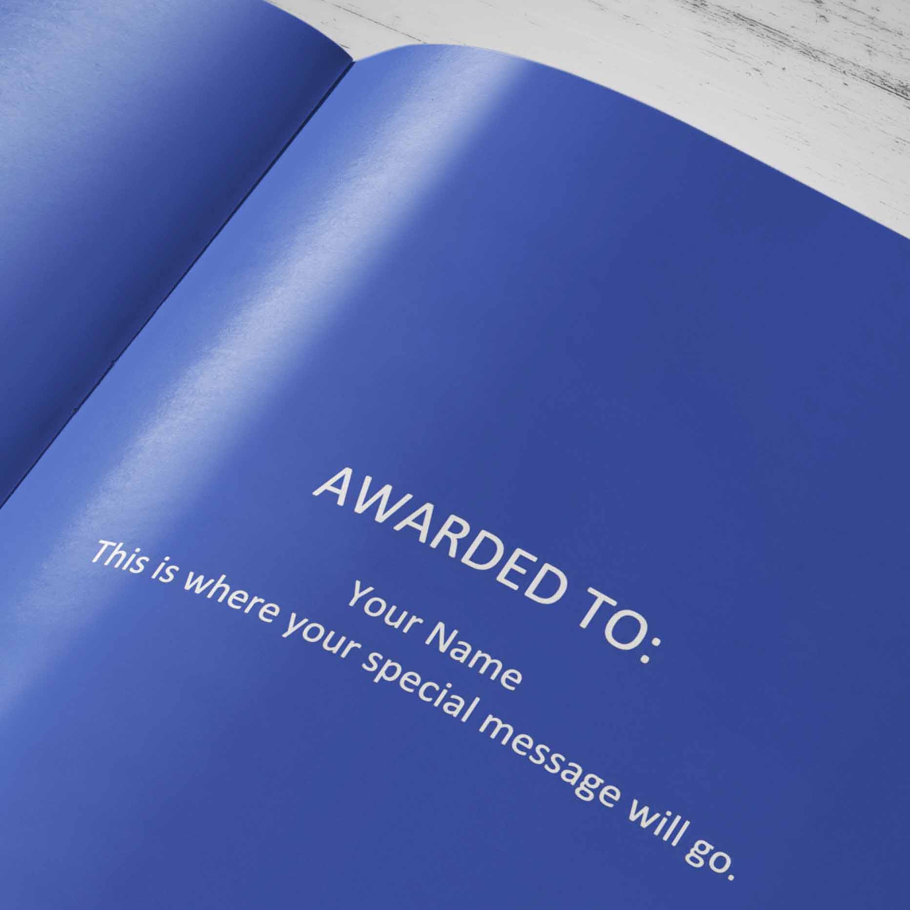 Personalised QPR Book - Image 4