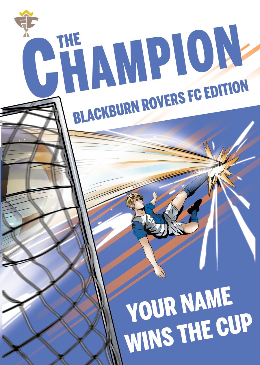 The Champion — Personalised Blackburn Rovers book cover