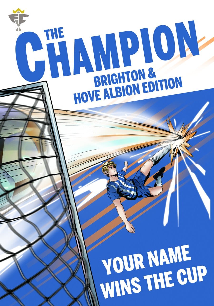 The Champion — Personalised Brighton & Hove Albion book cover