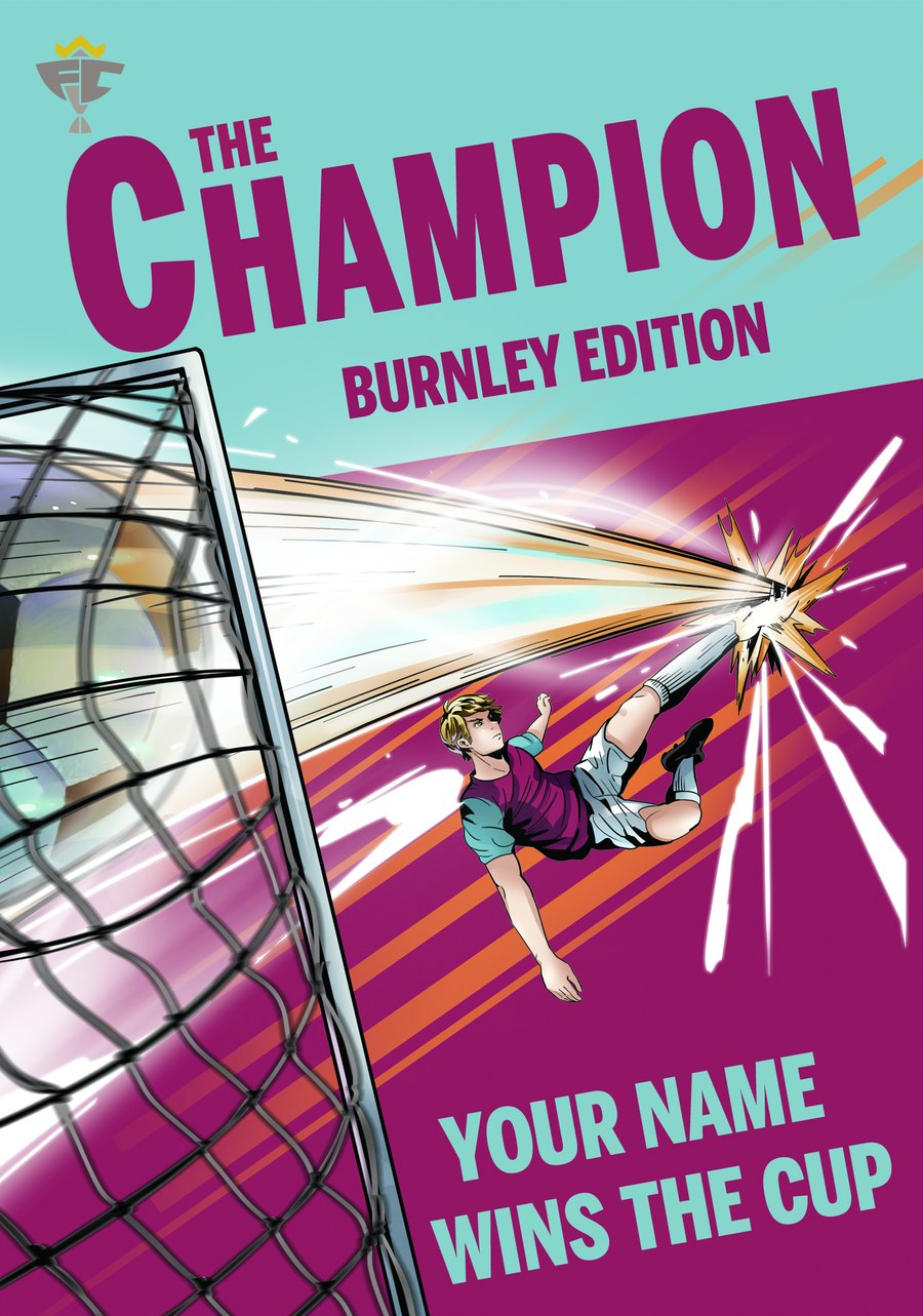 The Champion — Personalised Burnley book cover