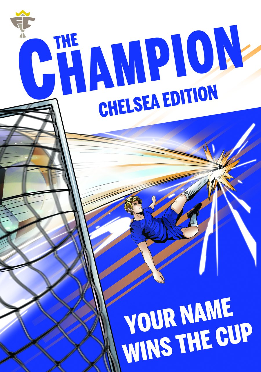 The Champion — Personalised Chelsea book cover