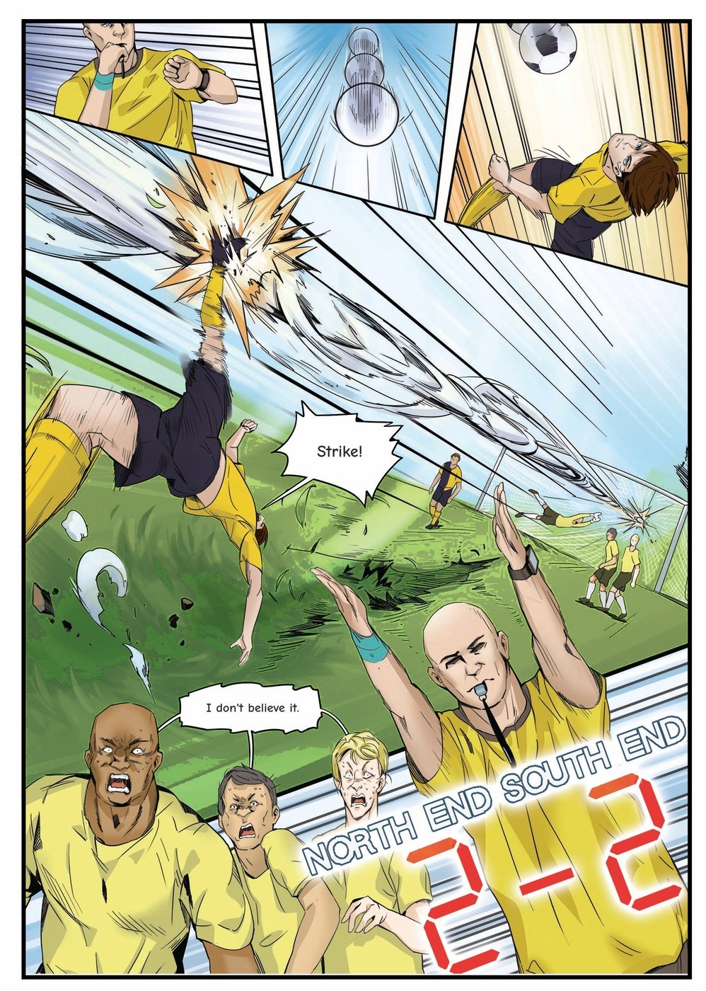 A page from inside the personalised Borussia Dortmund book