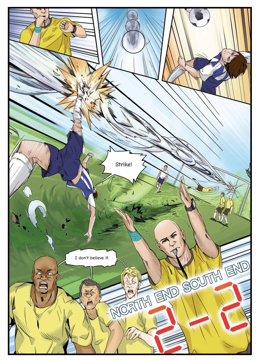 A page from inside the personalised Porto book