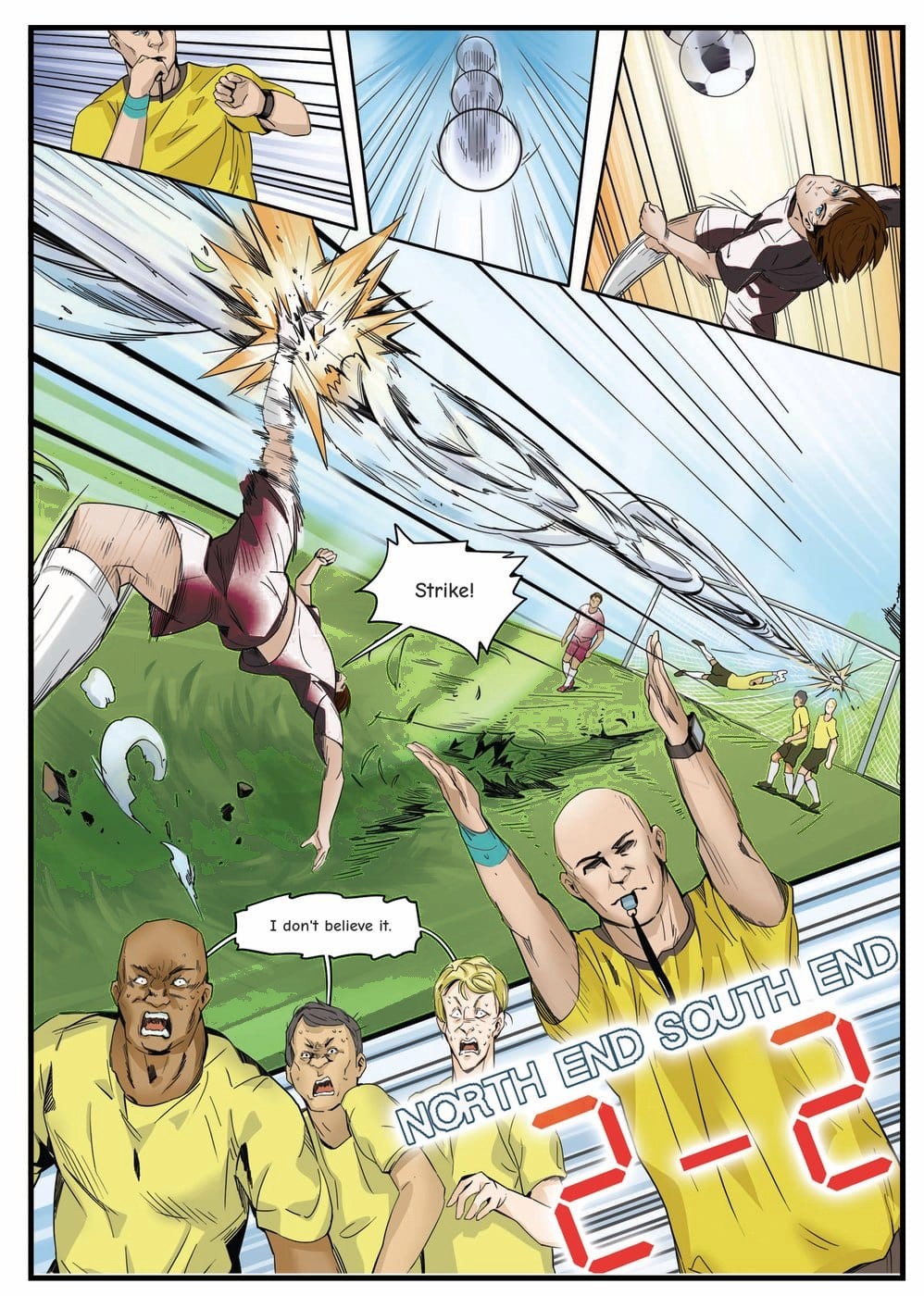 A page from inside the personalised Roma book