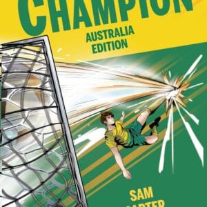 Personalised Australia storybook cover, The Champion Australia Edition, with Your Name Wins The Cup on the front