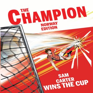 Personalised Norway storybook cover, The Champion Norway Edition, with Your Name Wins The Cup on the front