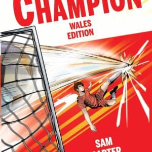Personalised Wales storybook cover, The Champion Wales Edition, with Your Name Wins The Cup on the front