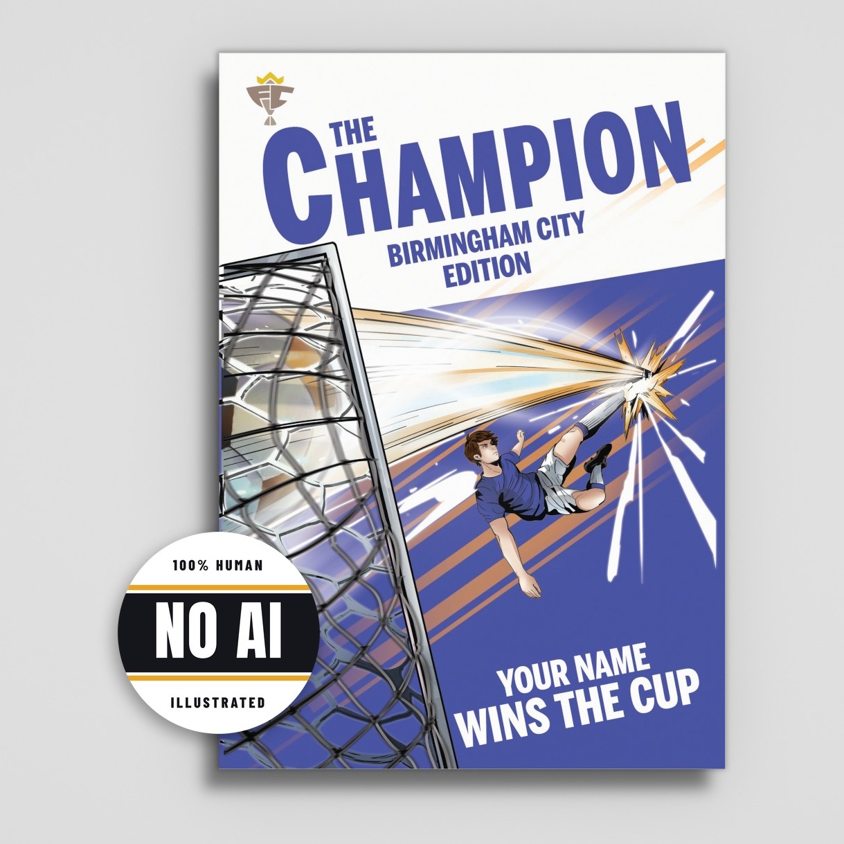 The Champion — Personalised Birmingham City book cover