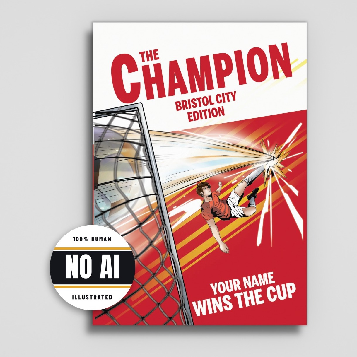 The Champion — Personalised Bristol City book cover