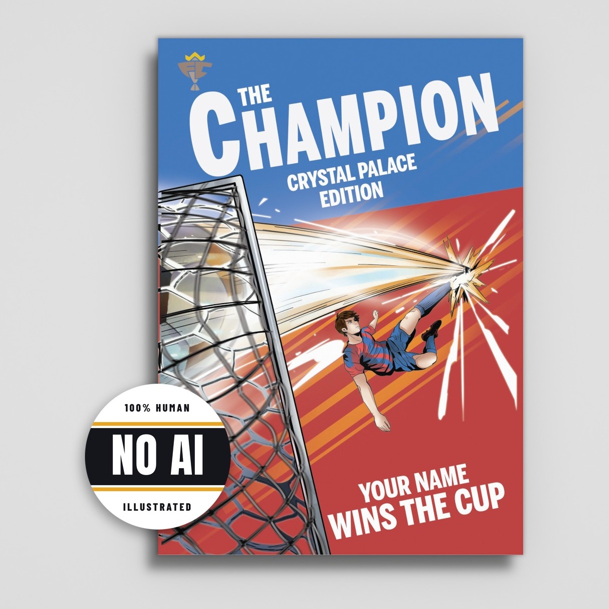 The Champion — Personalised Crystal Palace book cover