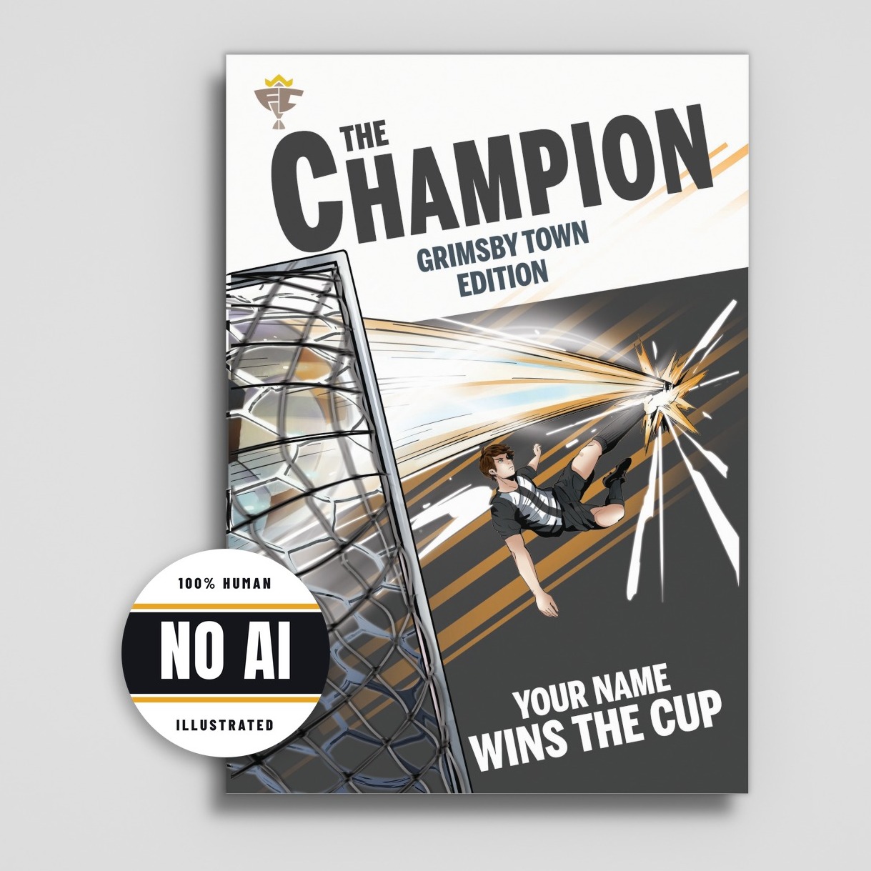 The Champion — Personalised Grimsby Town book cover