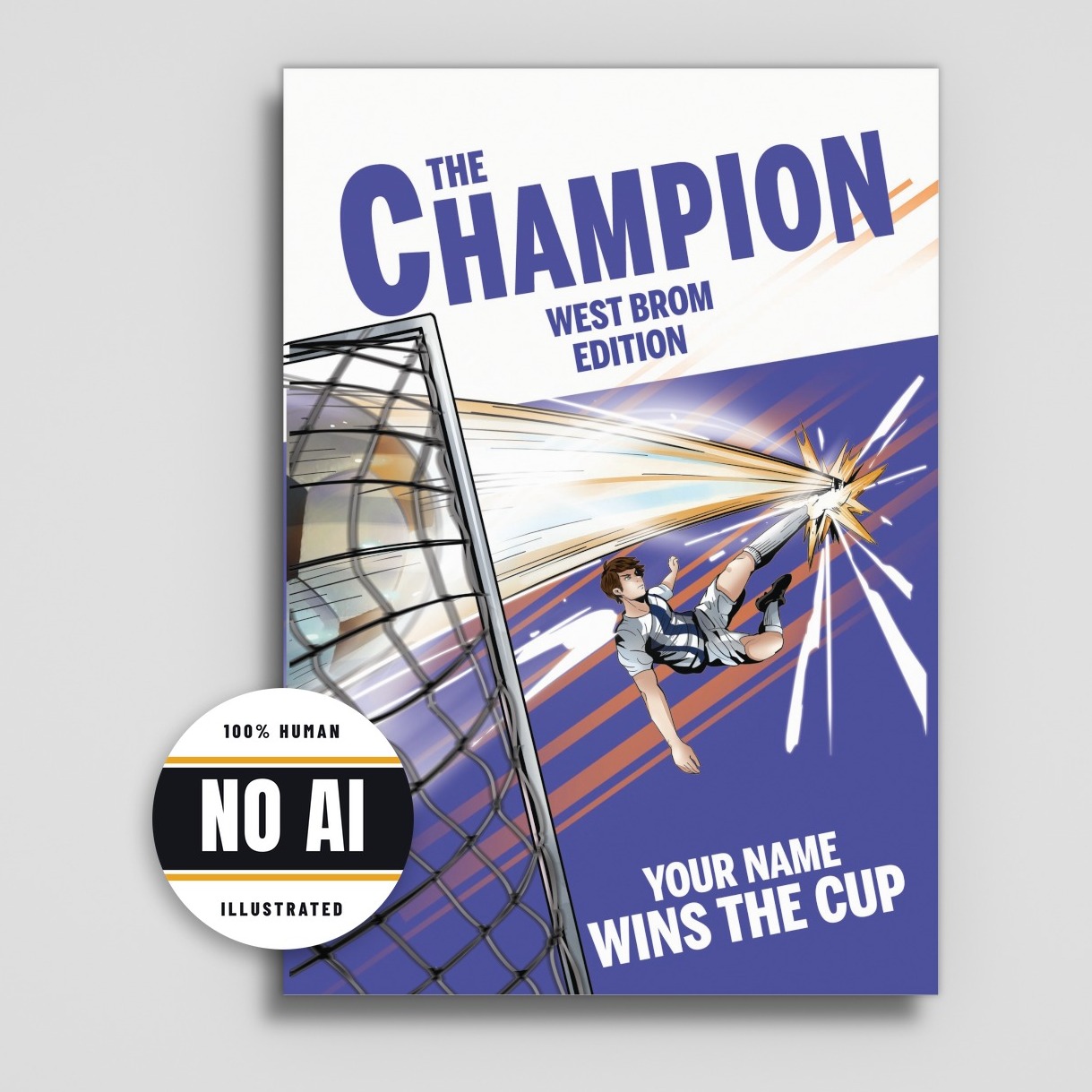 The Champion — Personalised West Bromwich Albion book cover