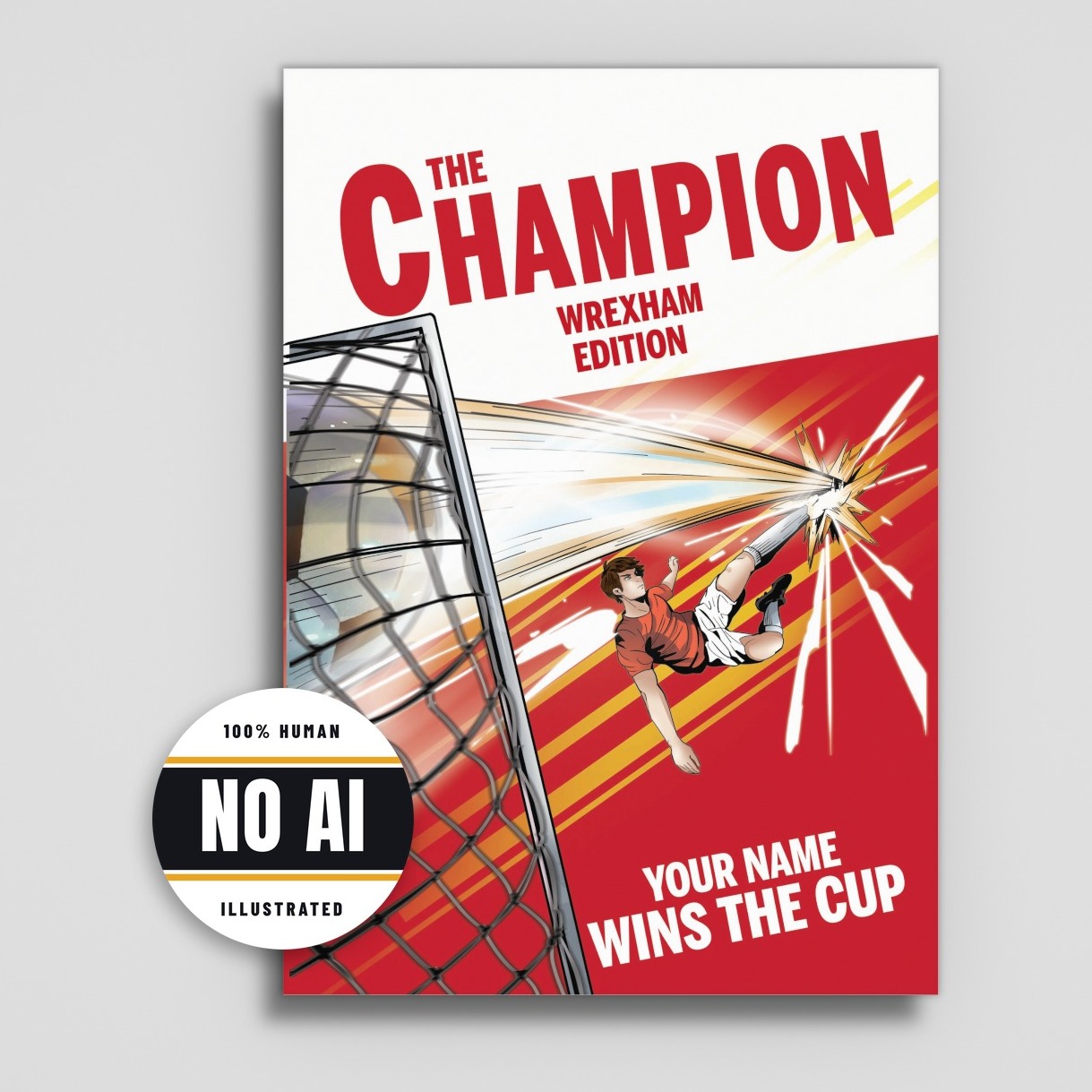 The Champion — Personalised Wrexham book cover